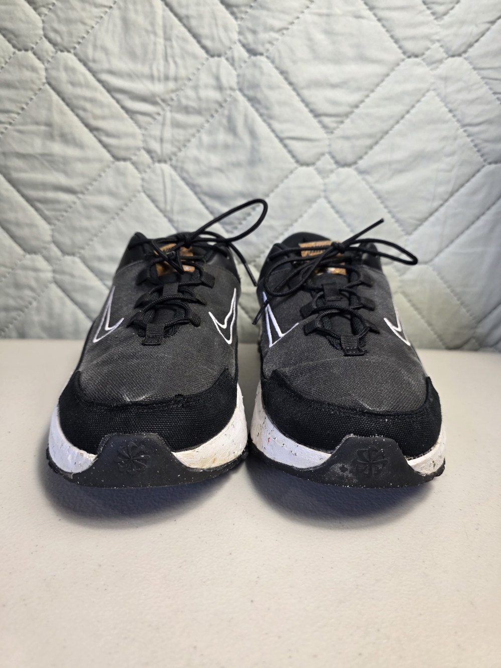 Nike Crater Remixa Shoes Sneakers Black Men's Size 10 Recycled Content - Picture 7 of 8